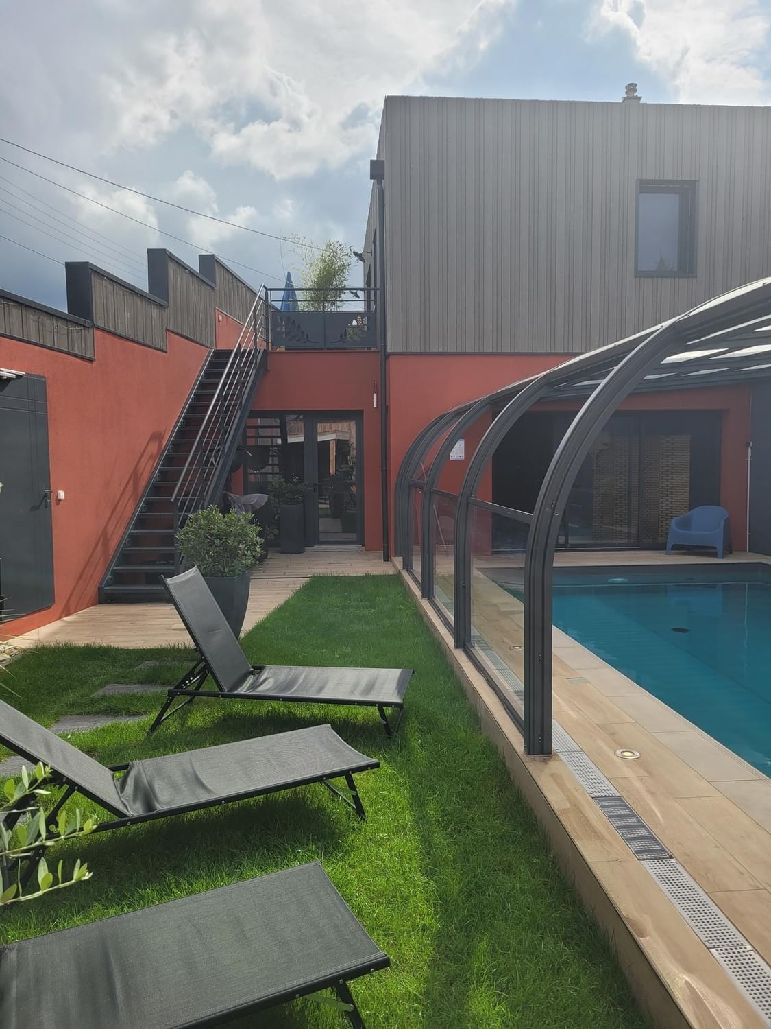 Villa Seyal - Avec Piscine - Jacuzzi - Sauna & Climatisation Le Mans Bagian luar foto